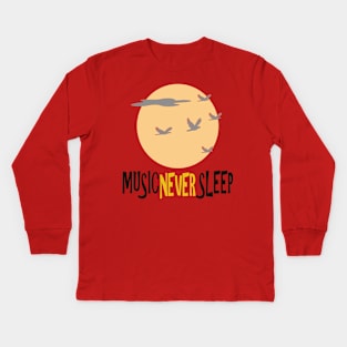 Music Kids Long Sleeve T-Shirt